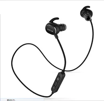 

sports Bluetooth headset wireless metal magnetic suction ear type dual ear running subwoofer headset ear