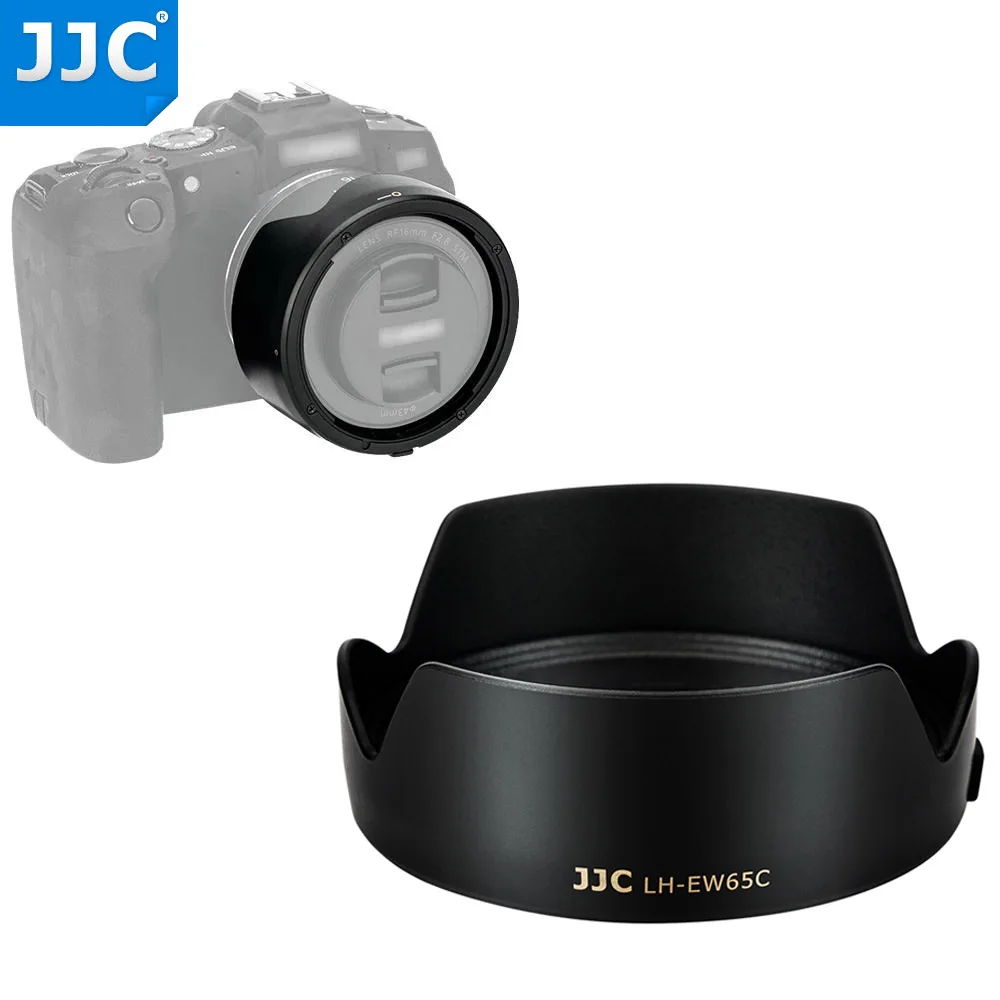 JJC реверсивная бленда для объектива Canon EOS R6 R5 R3 RP Ra R камера совместимая с RF 16 мм f/2 8