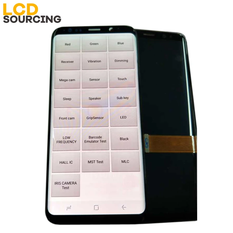  AMOLED BIGGER BIG RED BURN SHADOW For Samsung S8 G950 LCD Display Touch Screen Digitizer Assembly F