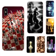 Pièces d'échiquier nouvelle couverture transparente en TPU pour Galaxy Grand A3 A5 A7 A8 A9 A9S On5 On7 Plus Pro Star 2015 2016 2017 2018(China)