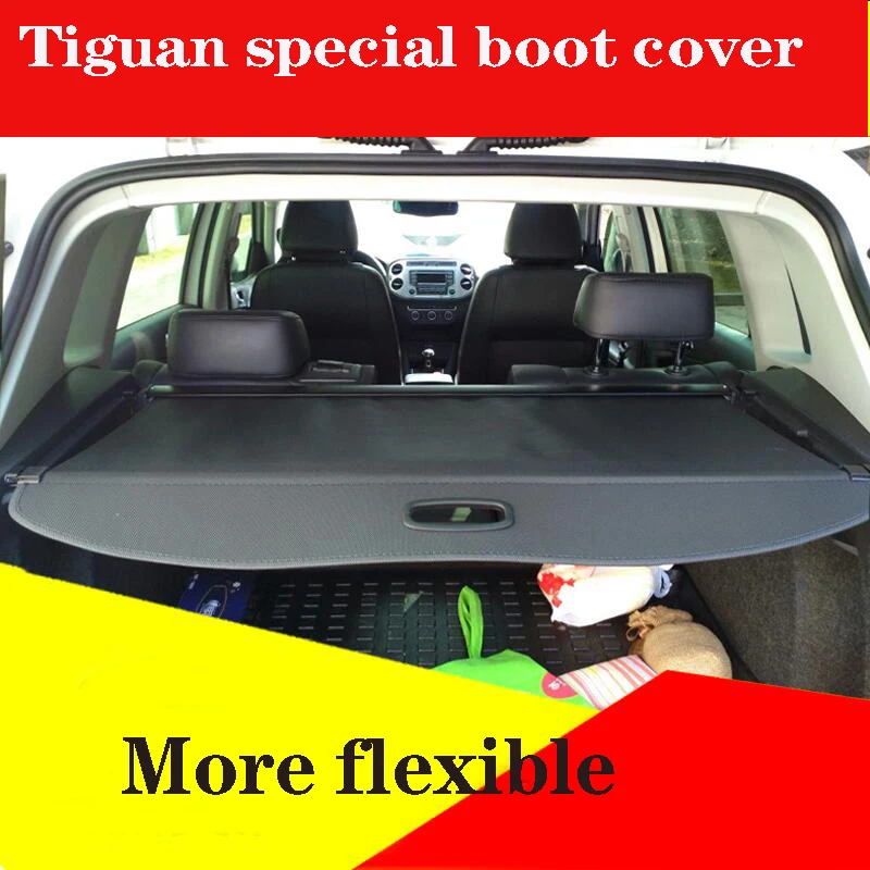 

For Volkswagen Tiguan10 -16 Curtain Cover Curtain Trunk Rear Parcel Shelf Trunk Cover Rear Curtain Retractable Spacer Rear Racks