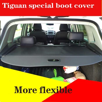 

For Volkswagen Tiguan10 -16 Curtain Cover Curtain Trunk Rear Parcel Shelf Trunk Cover Rear Curtain Retractable Spacer Rear Racks