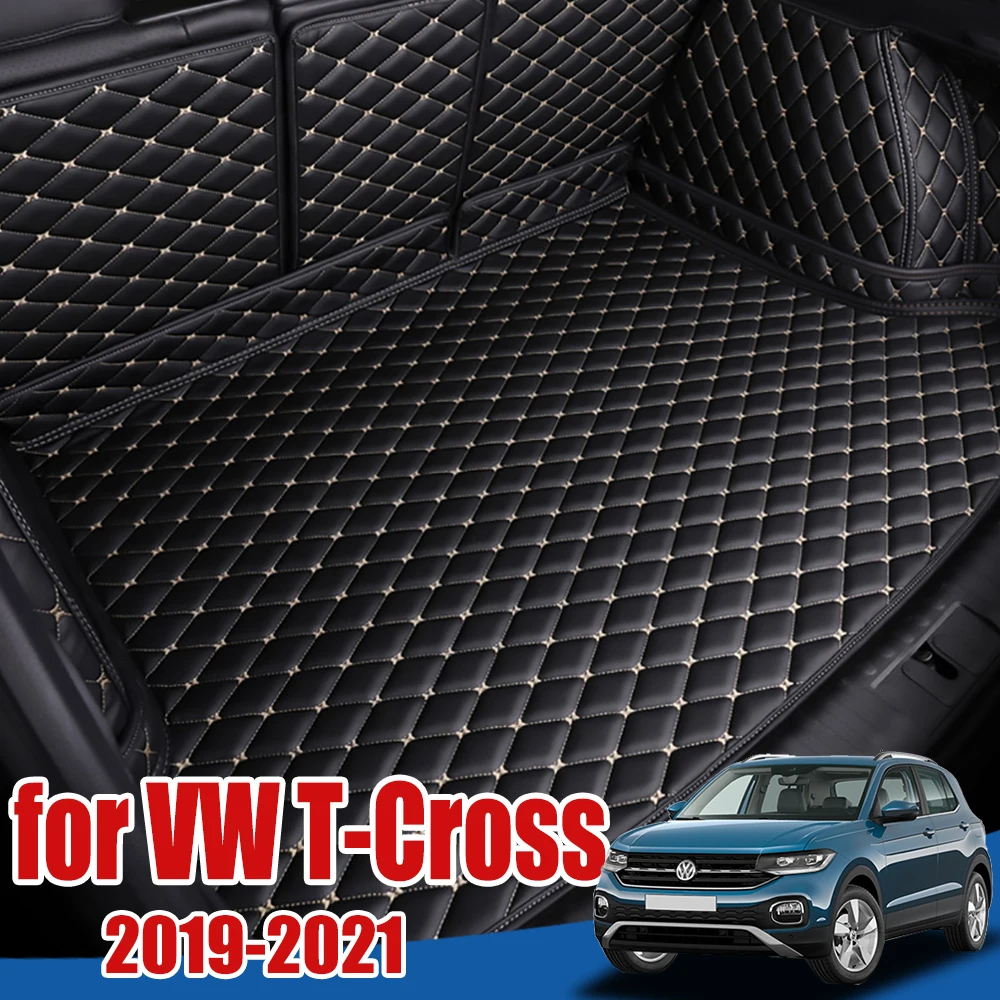 Багажнике лоток Защитная крышка для VW Volkswagen T Крест 2019 2020 2021 2022 Коврики багажника специальные Taigun