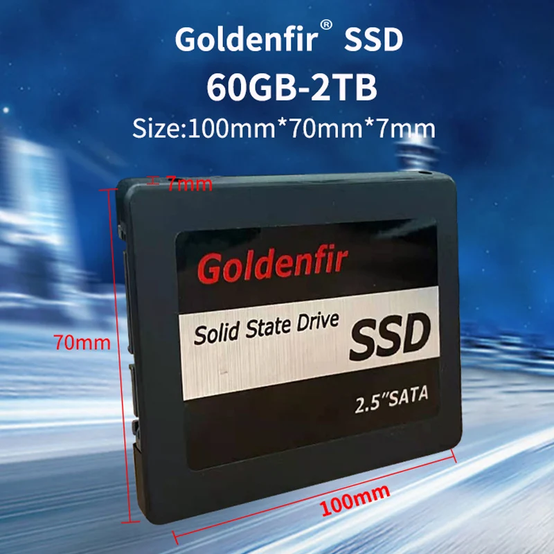 Goldenfir SSD 240GB 120GB  2.5 inch disk drive hd hdd  1TB 128GB solid state drive for pc ssd 256GB 500GB 512GB 480GB 360GB