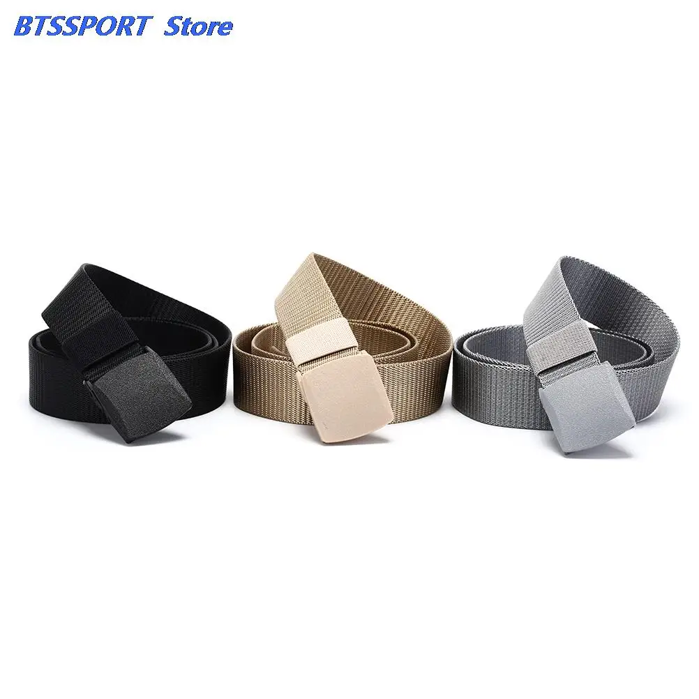 115CM Length Outdoor Military Tactical Belt Plastic Buckle Nylon Waist Belts Multicam Molle Automatic Army | Спорт и развлечения