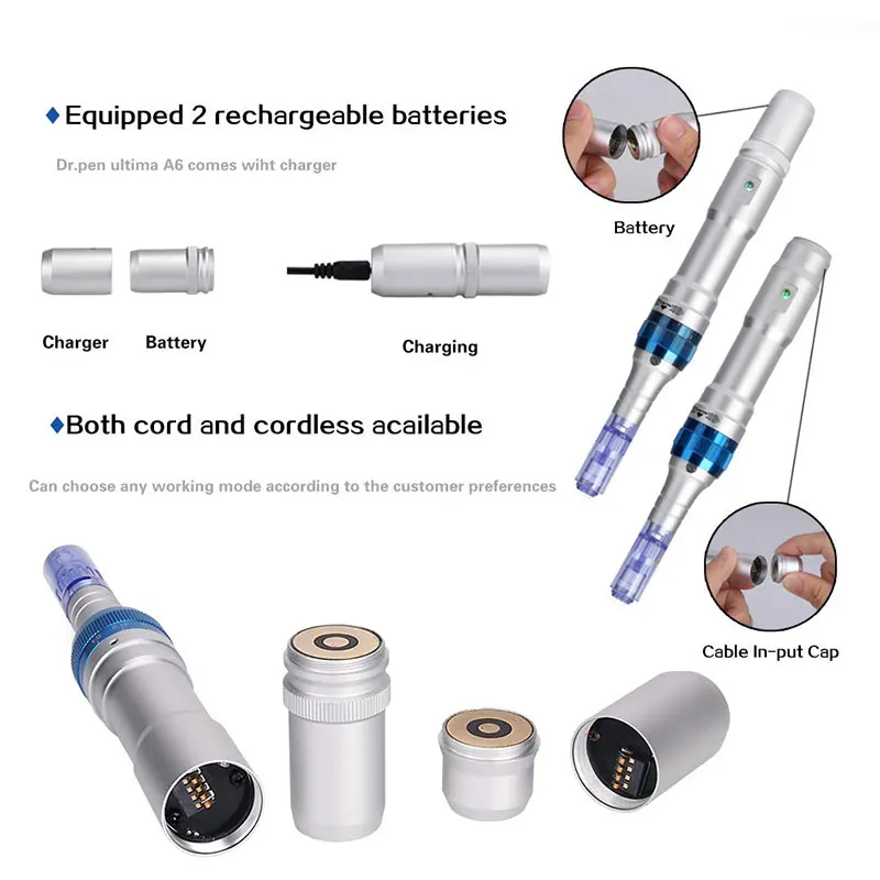Прямая поставка новинка функциональная Беспроводная и Проводная ручка one Ultima Dr.Pen