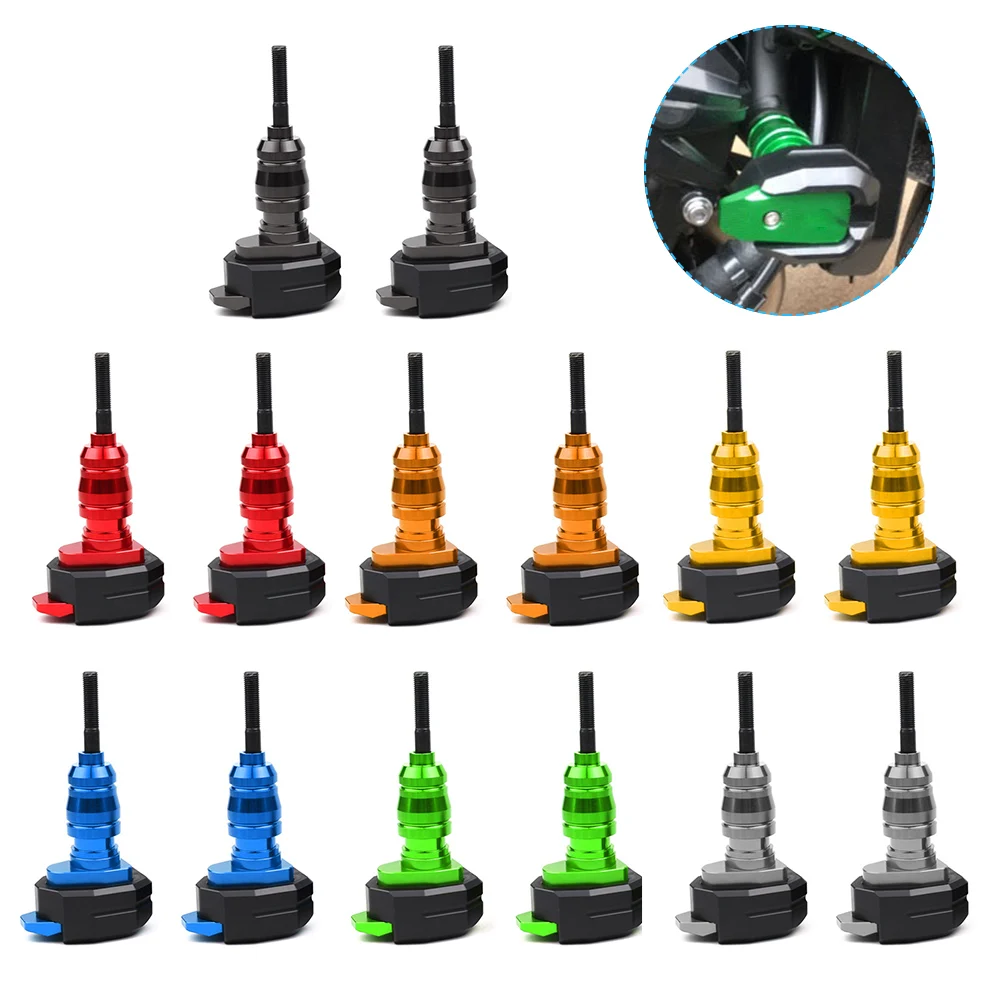 

2Pcs Motorcycle Falling Protection Frame Slider Fairing Guard Crash Pad Protector For KAWASAKI Z900 Z900RS 2017-2021,ZX-10R 2011