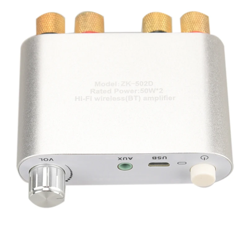 Плата цифрового усилителя мощности Bluetooth 5 0 AUX USB TPA3116 стерео аудио AMP модуль для