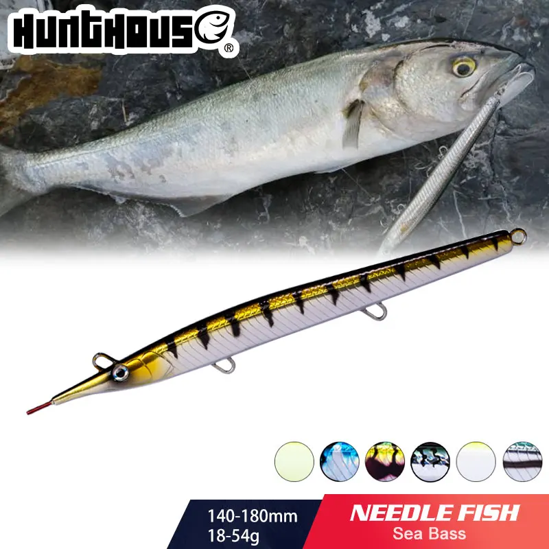 fishing lures 18/14cm sinking pencil stickbait bait Little needle predator cast