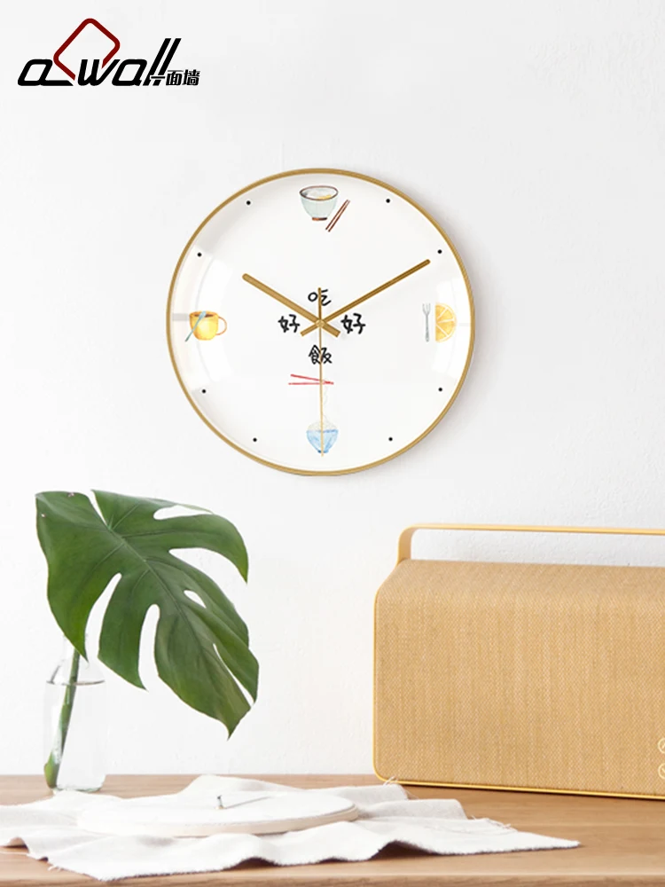 

Silent Modern Design Wall Clock Automatic Nordic Wall Clock Minimalist Living Room Creative Montre Mural Watch Home JJ60WC