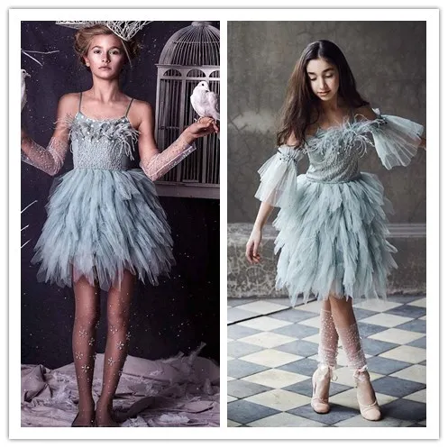 Детские платья принцессы; платья-пачки для девочек; вечерние платья; платья для дня рождения; вечерние платья с единорогом; vestidos