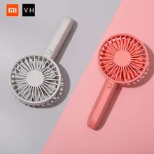 Xiaomi мини-вентилятор портативный кондиционер Ручной USB порт умный дом Настольный вентилятор воздушный охладитель перезаряжаемый уличный вентилятор для путешествий 5
