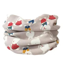 Детские шапки, Осень-зима, новая горячая распродажа, осенне-зимний детский шарф с рисунком для мальчиков и девочек, хлопковые шарфы с круглым вырезом, шарф#11