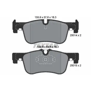 

Disc pads front \ BMW F20/F21 1.4/1.6/1.4D-1.8D 10 TEXT