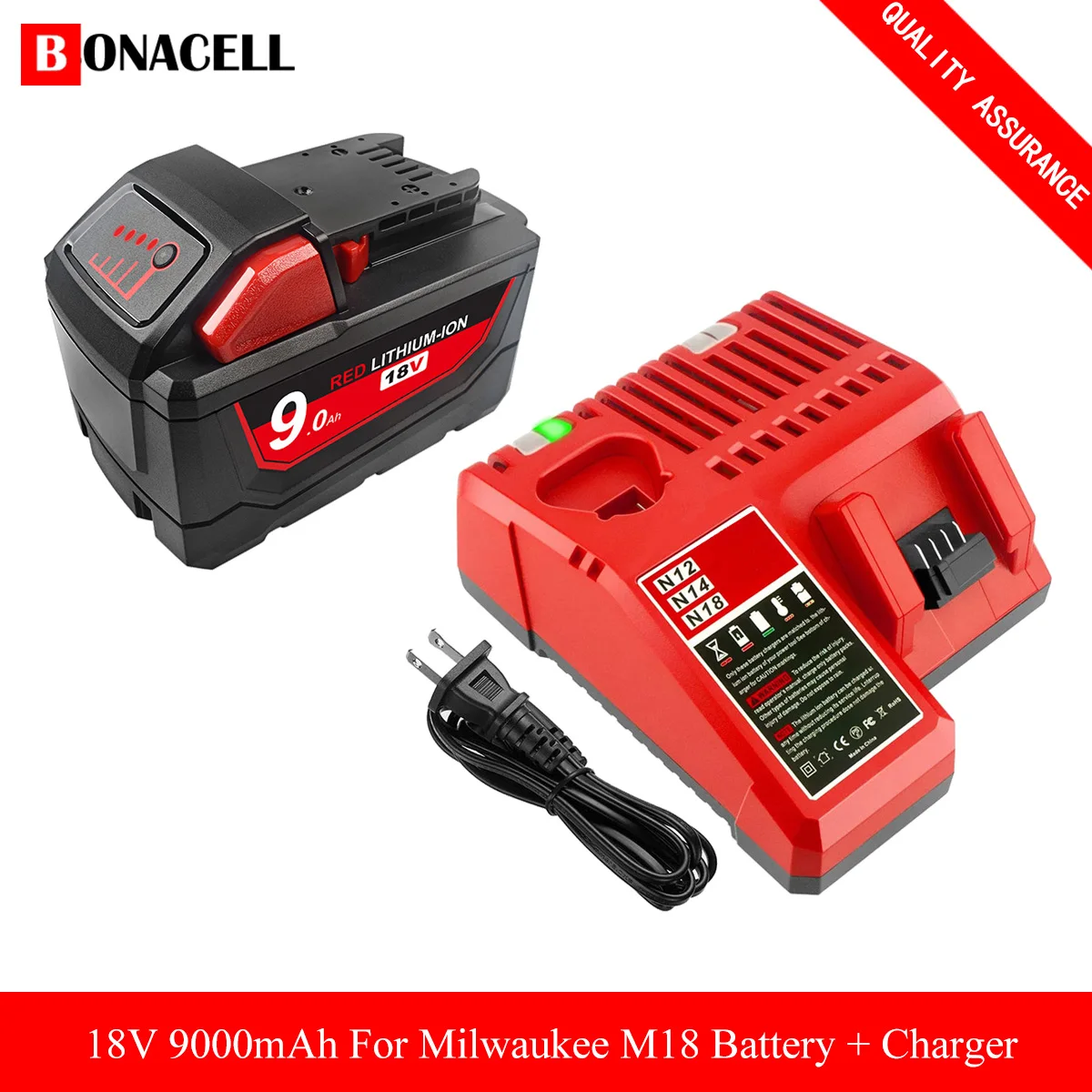 Аккумуляторная батарея Milwaukee 48-11-1852 M18 REDLITHIUM XC 1850 Ач для аккумуляторных
