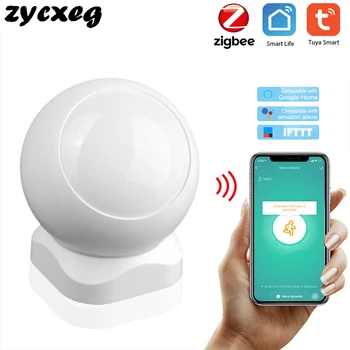 

Tuya Zigbee PIR Infrared PIR Motion Detection Smart Sensor Wireless Security Alarm Detector System