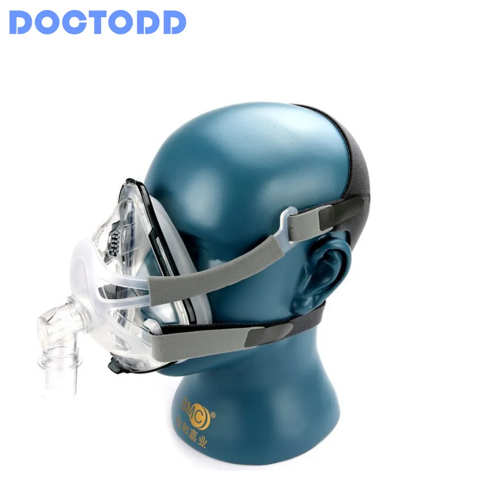 

BMC F1A Full Face Mask CPAP APAP BiPAP Full Face Mask SML Silicone Cushion Best Solution for COPD Snoring Sleep Therapy