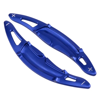

Car Blue Steering Wheel Shift Paddle Shifter Extension fit for Porsche Panamera Cayenne Macan 718 911 918