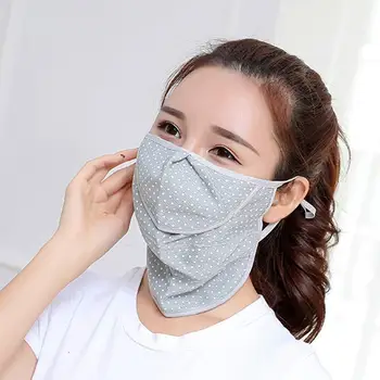 

Sun Mask Protective Mask Safe Safety Mask Frivolous Avoid Spread Dust-Proof Polyester Comfortable for Outdoor Anti-UV