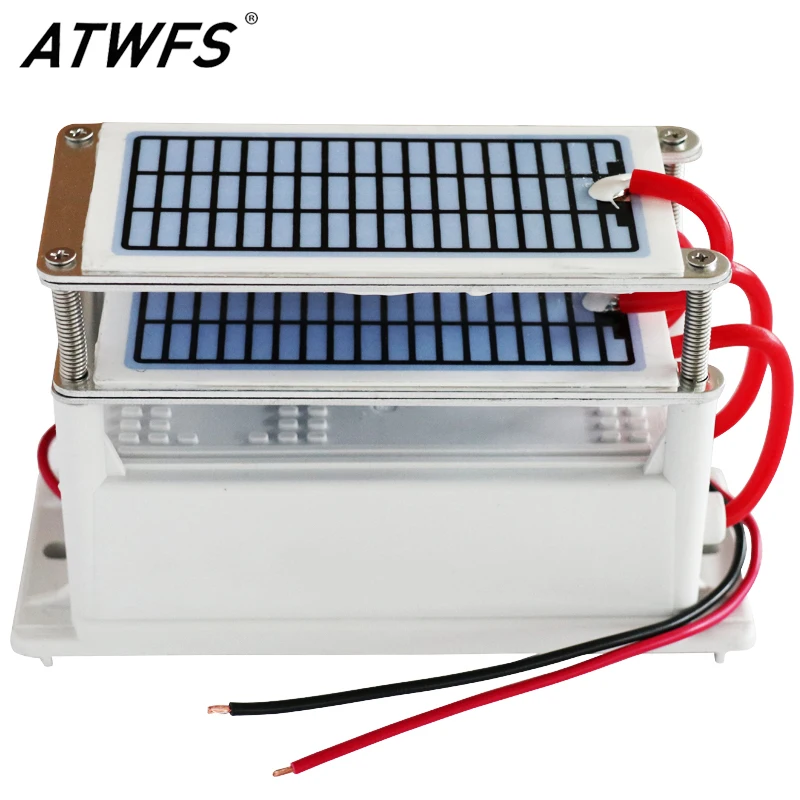 ATWFS Ozone Generator 48G/36G/28G 220V Air Ozonizer Portable Ozonator Purifier Home Cleaner Sterilizer Remove Virus