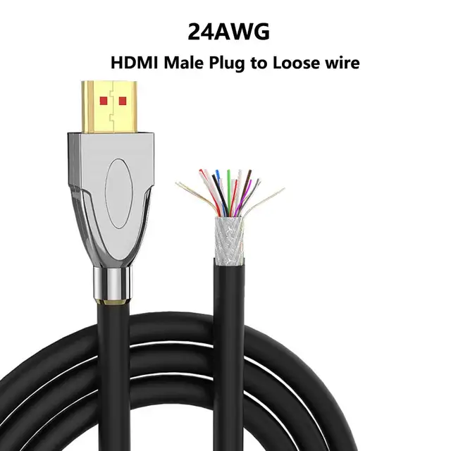 HDMI Cable Engineering Through Pipe Wiring HDMI 2.0 Highdefinition