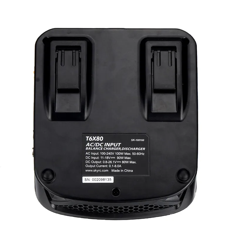 SKYRC T6X80 80 Вт 8A AC / DC Сенсорный ЖК Экран Lio Зарядное Устройство Баланс FPV Разрядник