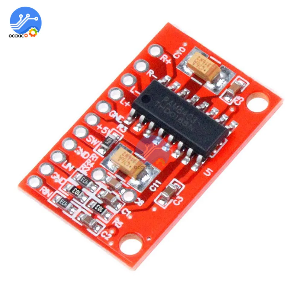 PAM8403 Mini Digital Power modulo amlificador USB двухканальный усилитель мощности Плата
