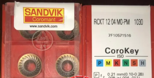 10 шт. твердосплавная вставка RCKT 1204M0-PM 1030