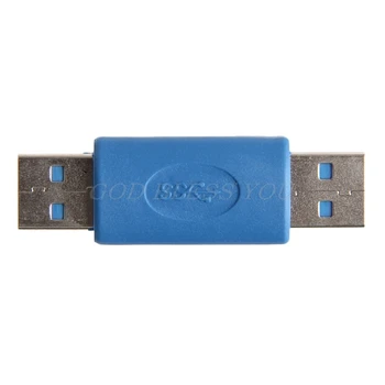 

New USB 3.0 A Male To A Male M-M Coupler Adapter Connector Drop Shipping