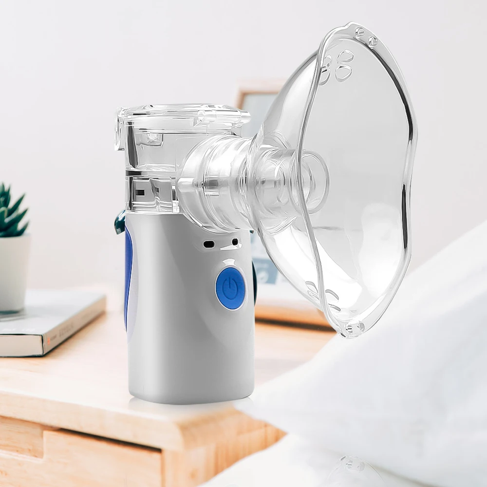 

Health Care Mini Handheld Portable Mesh Nebulizer Relieve Asthma Adult Kids Rechargeable Automizer Humidifier Respirator Inhaler