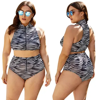 

2020 women bikini swimsuit plus size swimwear bikinis set large big size solid black bathing swim suits swimming beachwear wear