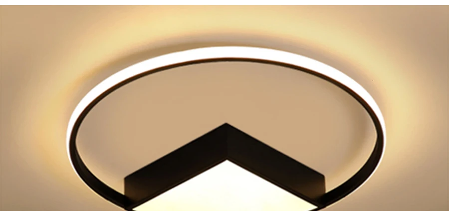 Потолочные линии ledlampe плафон современный для 10-15 квадратных метров гостиной с регулируемой яркостью спальни потолочные lamparas de techo colgante