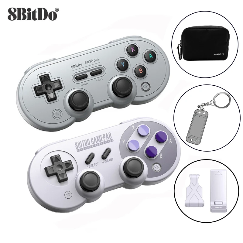 8bitdo Sn30 Pro Gamepad For Nintend Switch Macos Android Controller Wireless Bluetooth Controller Joystick For Ns Switch Gamepads Aliexpress