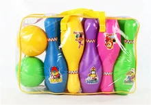 Hot Selling Children Sports Equipment Plastic Baby Bowling Toys Large Size Ball Parent And Child Interactive Game Toy(China)