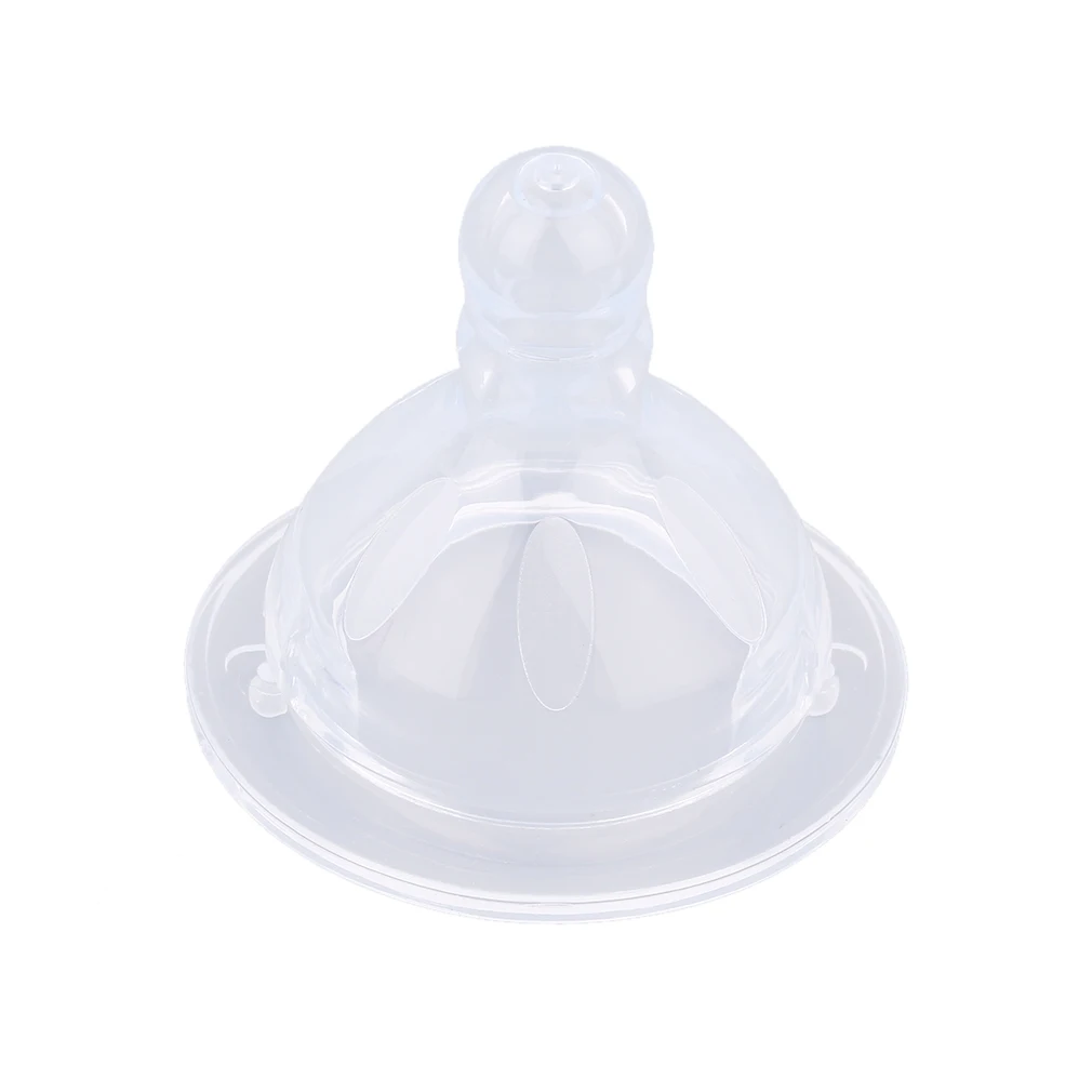 

Baby Pacifier Soft Silicone Wide Mouth Diameter Milk Nibbler Feeder Soft Texture Newborn Babies Safe Supplies 4 Type Optional