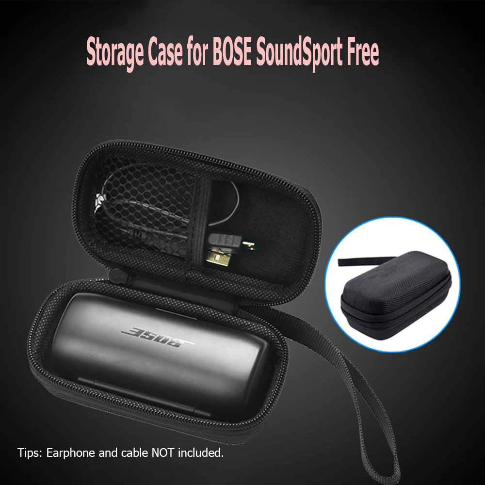 

Funda de almacenamiento para BOSE SoundSport bolsa de almacenamiento de repuesto para auriculares bolsa de viaje para Samsung Gear IconX SONY WF-1000X
