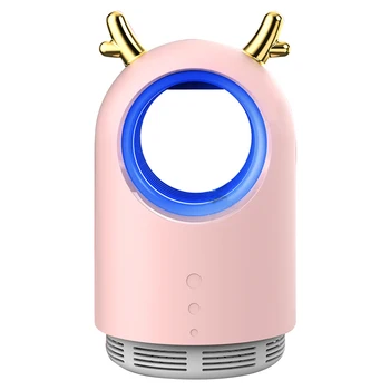

Antler-shaped Led Mosquito Killer Lamp Household Detachable USB Powered Inhalation Pest Control Bedroom Photocatalyst Electric