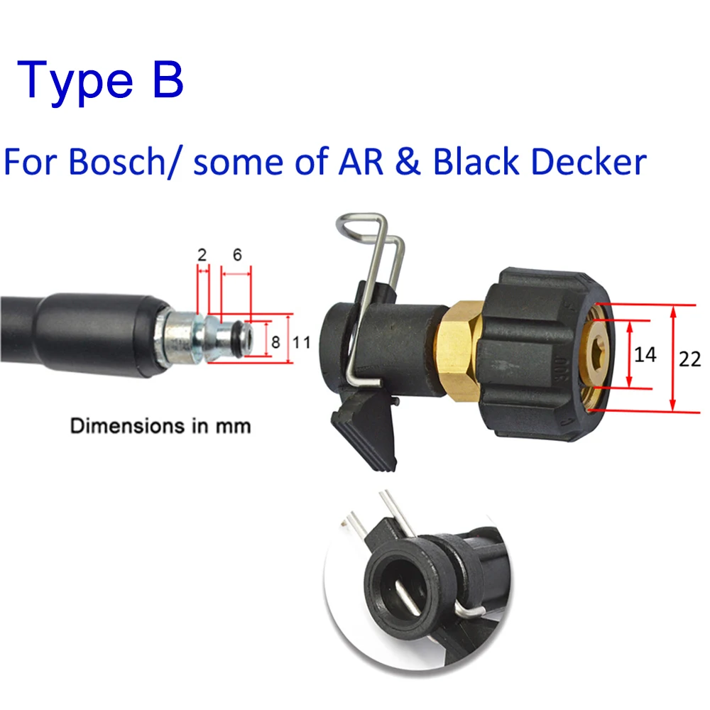 Pressure Washer Outlethose Connector 