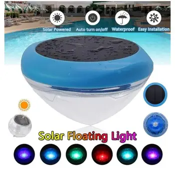 

Water Float Lamp RGB Solar LED Floating Pool Light Underwater Lights Garden Colorful IP68 Party Decoration Swimming Accessories