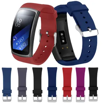 

Replacement Wristband For Samsung Gear Fit 2 Pro Band Luxury Silicone Watchband For Samsung Fit2 SM-R360 Strap Anti-lost