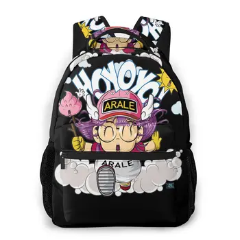 

Arale Design Backpack for Girls Boys Travel Rucksack Dr. Slump Printing