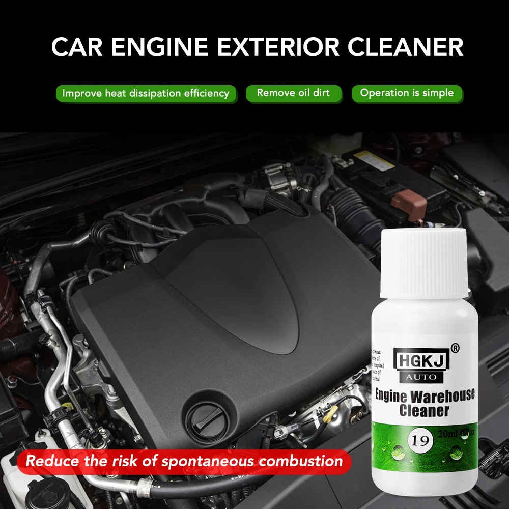 HGKJ-19-20ml Автомобильный Очиститель отсека двигателя для Volkswagen BMW E46 E39 Mini Cooper Audi A4 B6 B8