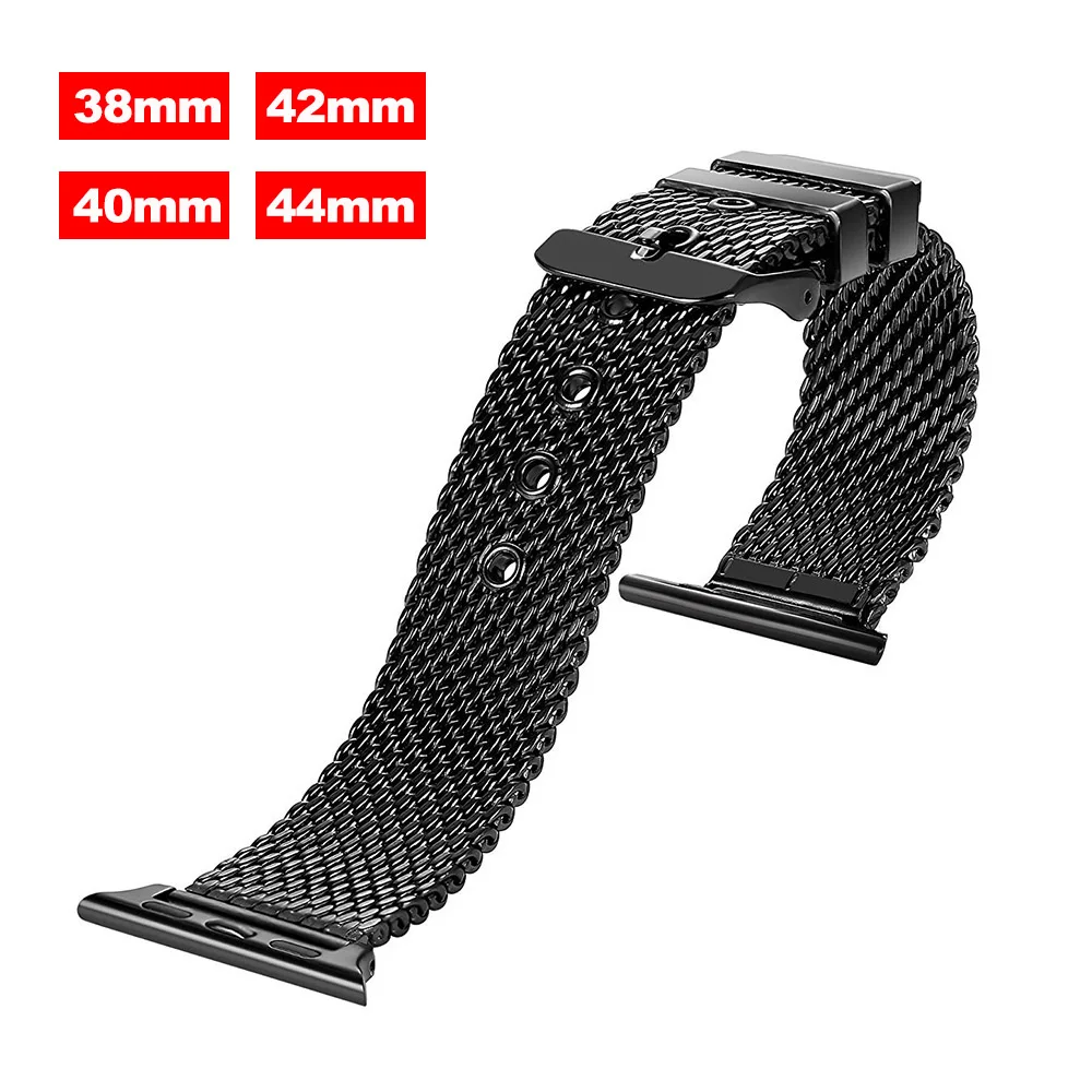 Ремешок из нержавеющей стали для Apple Watch Band 42 мм/38 мм/44 мм/40 роскошный