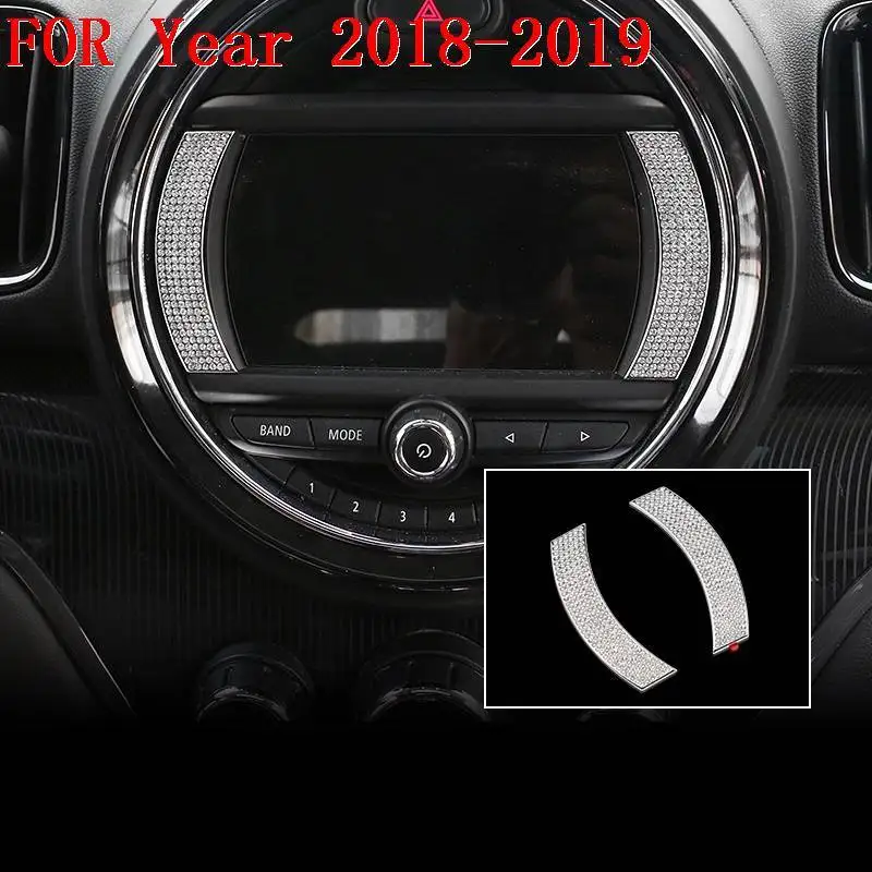 Интерьер Excent авто автомобиль модифицированный декоративный Automovil яркие блестки автомобиля Стайлинг аксессуар стикер 18 19 для мини F56