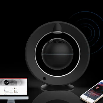 

Magnetic Levitation Night Light Bluetooth Speaker Open Interview Design 360 Degree Stereo Surround Floating Speaker Experience