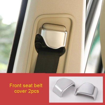 

For Land Rover Range Rover sport HSE 2010-2013 chrome Front seat belt cover 2pcs