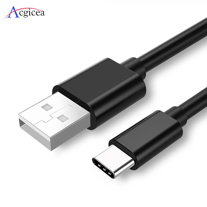 

Acgicea USB Type C Cable For Samsung S10 Fast Charge Type-C Mobile Phone Charging Wire USB C Cable For Xiaomi mi 9 Redmi note 7