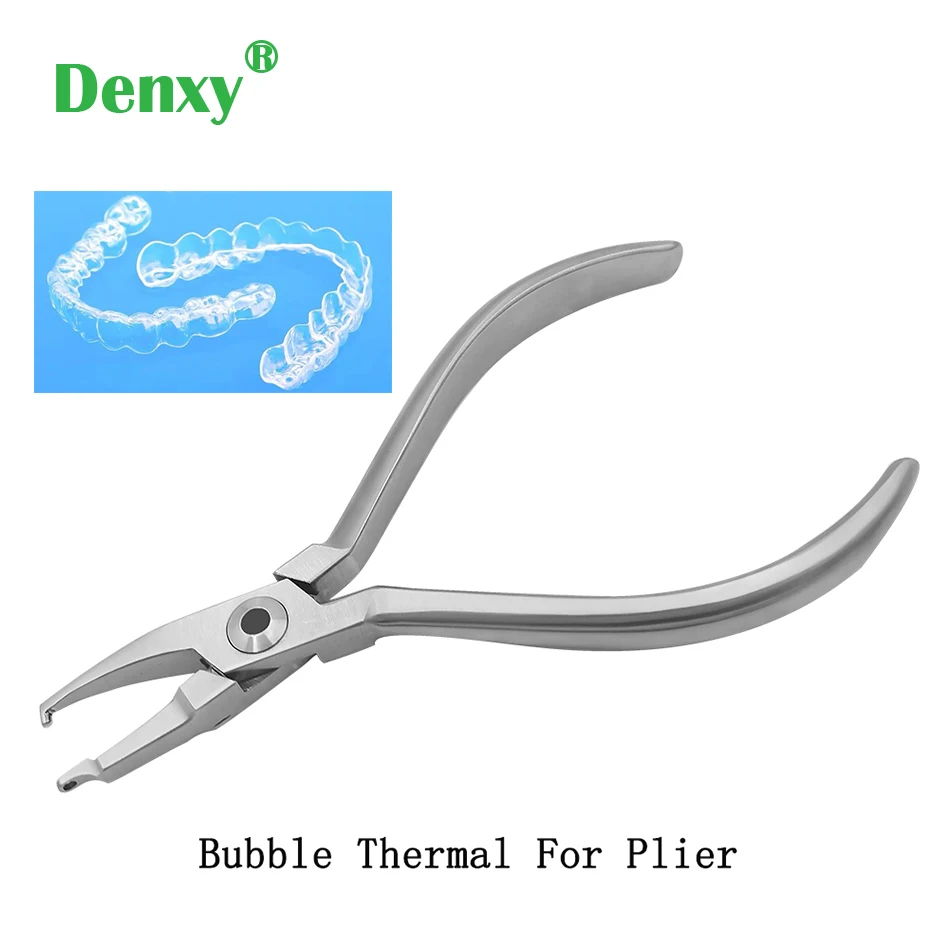 Denxy Dental Ortodontico Aligner Pinze Mini Dot Pinze Fermo Bolla Pinze Di Ritenzione Termica Pinza Per Perforazione Invisibile