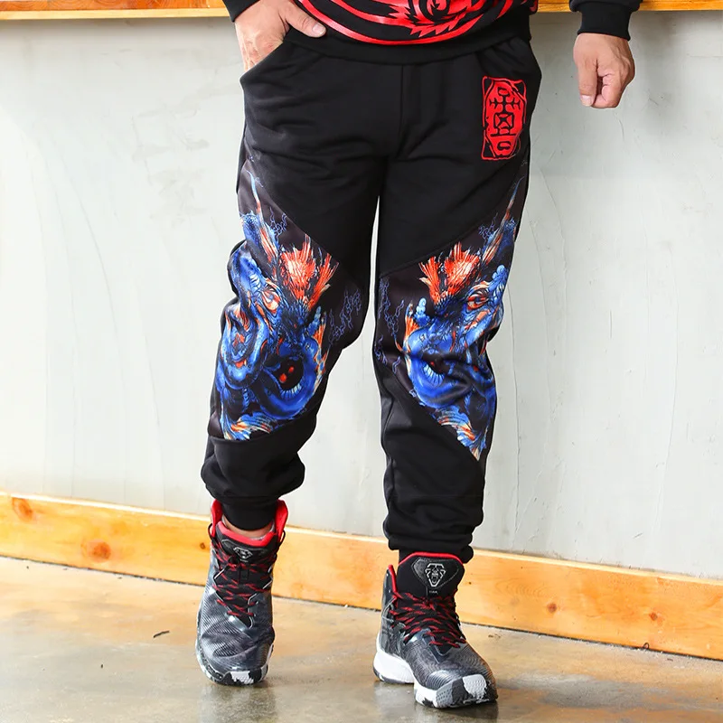 

Autumn Hot Selling New Style Large Size MEN'S Pants Fashion Casual Medium Waist Elastic Plus-sized Men's Casual Sports Pants