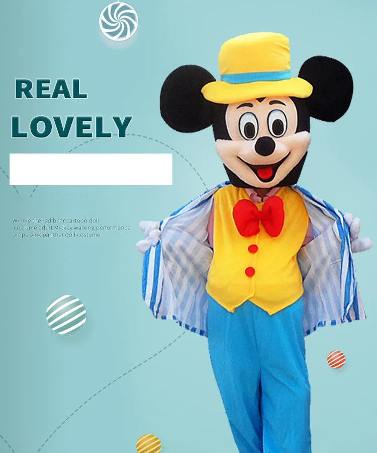 ミッキーマウス コスチュームセット XL 衣装 仮装 大人コスプレ  